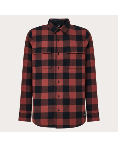 Oakley Men's BEAR COZY FLANNEL 9MS Rosewood/Black