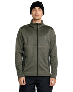 Volcom Men's SNOWBOUND FLEECE FZ MILITARY