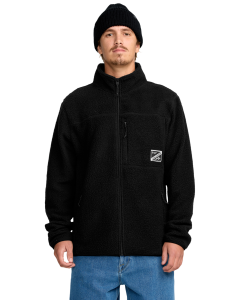 Volcom Men's NELSON SHERPA FULL ZIP BLACK