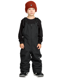 Volcom Kids LITTLE FLURRY INS BIB OVERALL BLACK