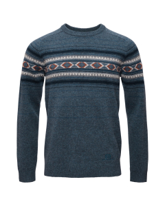 Elevenate Men's Fionnay Knit Indian Blue