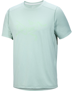 Arcteryx Men's Cormac Logo SS Stone Green Heather