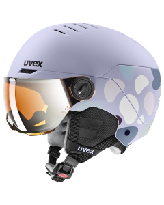 Uvex Helmet Rocket Junior Visor lavender