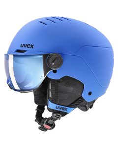 Uvex Helmet Rocket Junior Visor blue matt