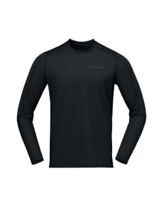 Norröna Men's falketind equaliserUll LS Caviar Black