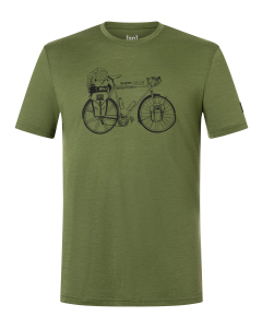 Super.Natural Men's WANDER WHEEL TEE 93F