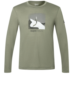 Super Natural Men's ALMOST DONE LS 37C Tea Leaf/Various
