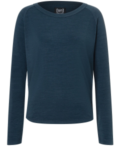Super Natural Women's EVERYDAY CREW W01 Blueberry
