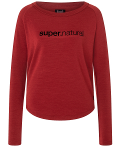 Super Natural Women's EVERYDAY CREW 79 sun dried tomato