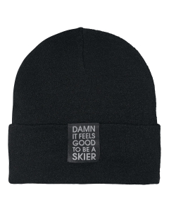 Elevenate Skier Beanie Black Solid