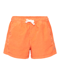 Elevenate Women's Estate Cord Shorts Orange Sorbet