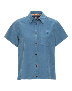 Elevenate Women's Estate Cord SS Shirt Blue Flint