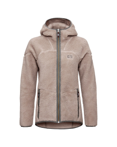 Elevenate Women's Glacier Pile Hood Ginger Beige
