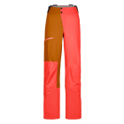 Ortovox Womens 3L ORTLER PANTS coral